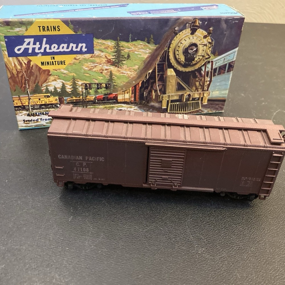 HO Scale Canadian Pacific CP 47108‎ Box Car Train Railway Single Sliding Door